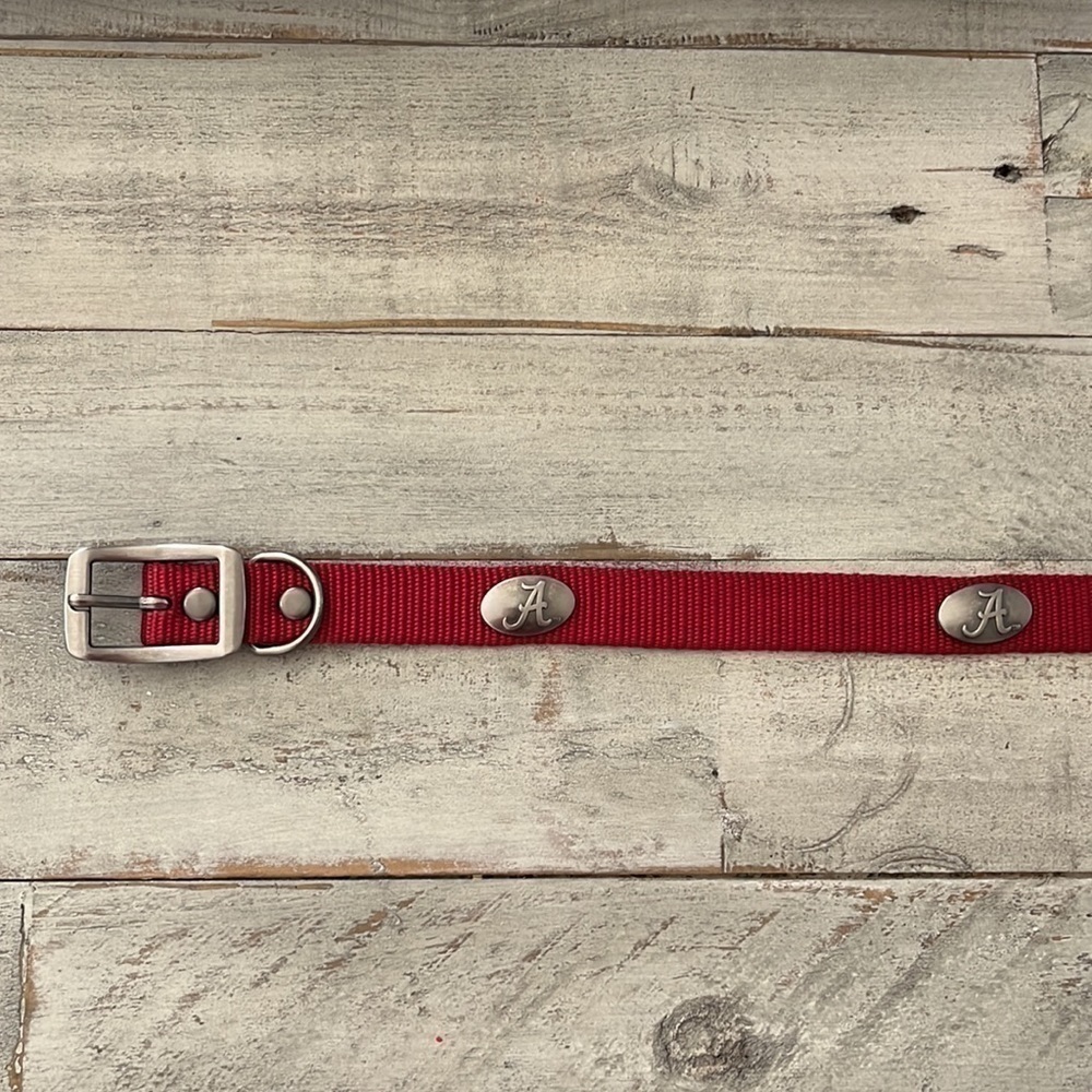 Alabama Crimson Tide, Roll Tide Dog Collar - Picture 5 of 10